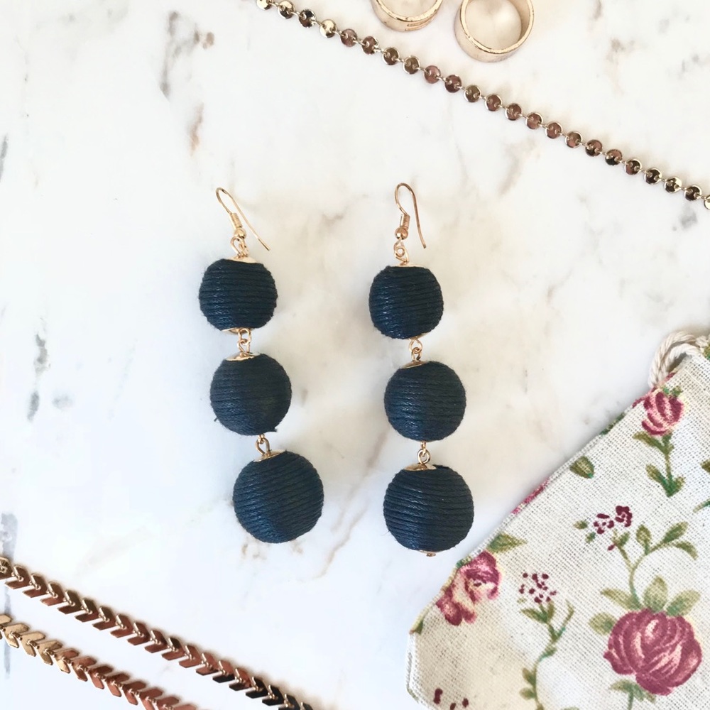 Triple Drop Earrings